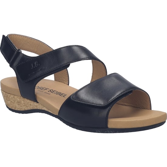 JOSEF SEIBEL Dames Sandaal Fleur 01 in zwart - Image 1