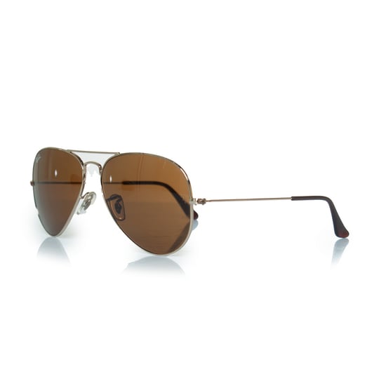 Ray Ban Aviator in goud en bruin. - Image 2