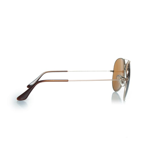 Ray Ban Aviator in goud en bruin. - Image 3