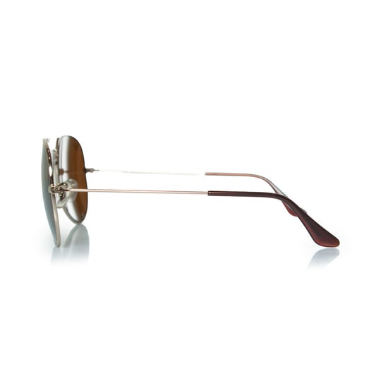 Ray Ban Aviator in goud en bruin. - Image 5