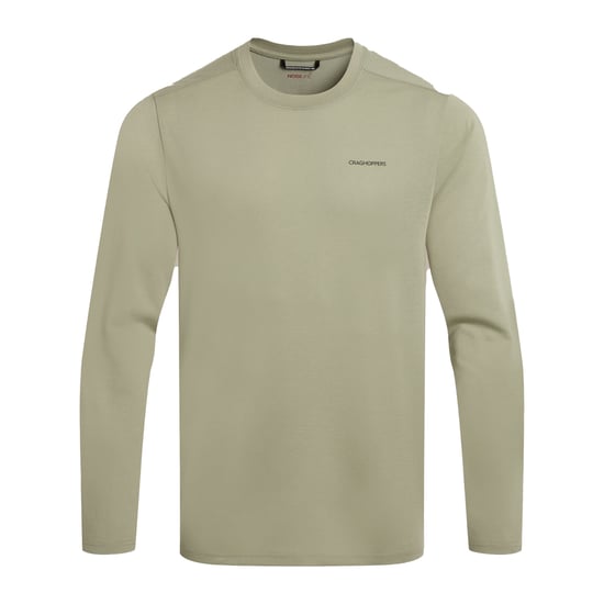 Craghoppers Heren Abel Nosilife T-shirt met lange mouwen (Bayleaf) - Image 1