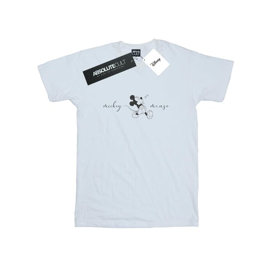 Disney Heren Mickey Mouse Fluitje T-Shirt (Wit) - Image 1