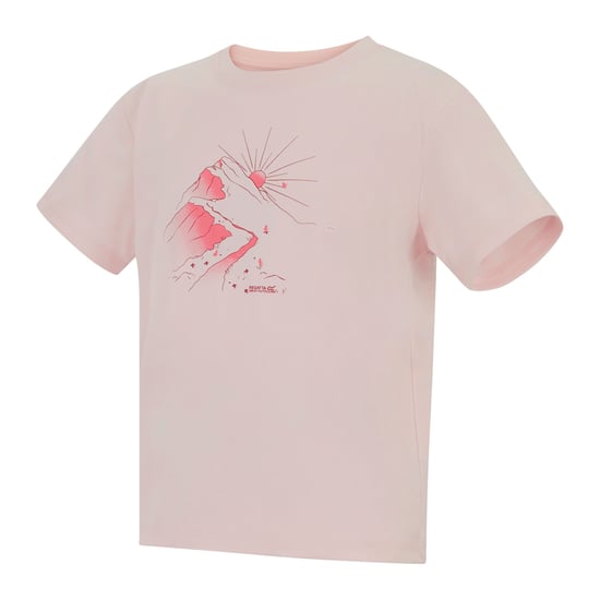 Regatta Kinderen/Kinderen Aria Sunrise T-Shirt (Roze waas) - Image 3