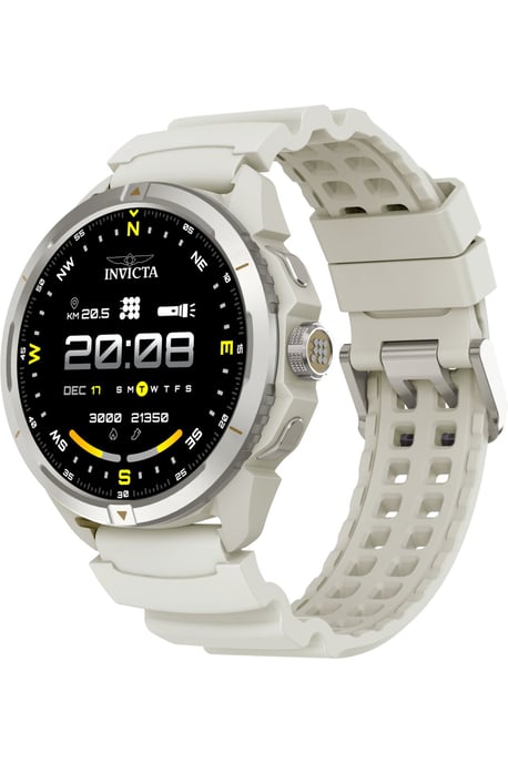 Invicta I-Tech ITECH-010 Herenhorloge - Smartwatch Uurwerk - Roestvrij Staal met Zwarte Wijzerplaat - 47 mm - Image 3
