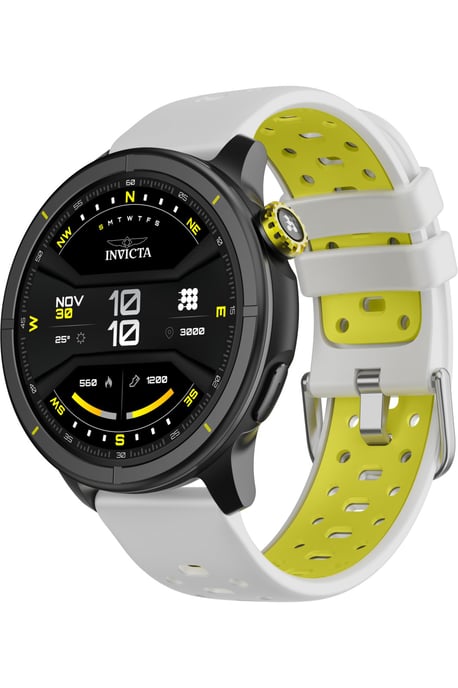 Invicta I-Tech - 2 Pro ITECH-008 Herenhorloge - Smartwatch Uurwerk - Roestvrij Staal met Zwarte Wijzerplaat - 46 mm - Image 3