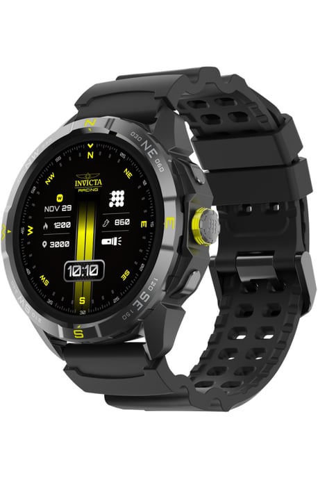 Invicta I-Tech - Racing Limited Edition ITECH-011 Herenhorloge - Smartwatch Uurwerk - Roestvrij Staal met Zwart Wijzerplaat - 47 mm - Image 3