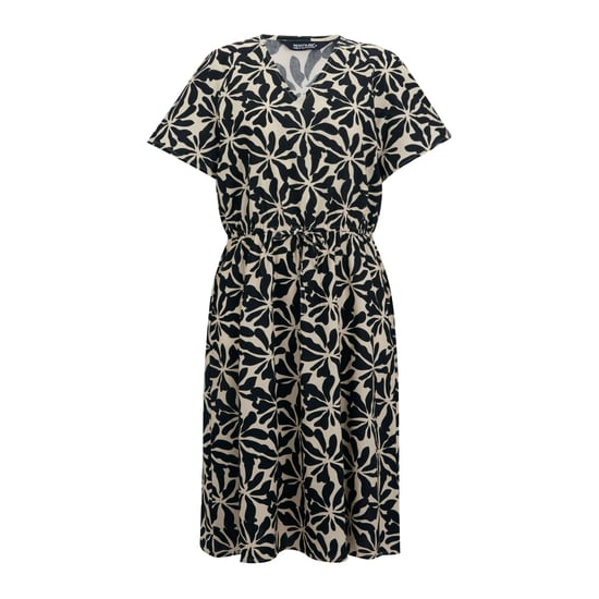 Regatta Dames Elona Abstract Bloemen Midi-jurk (Multikleur) - Image 1