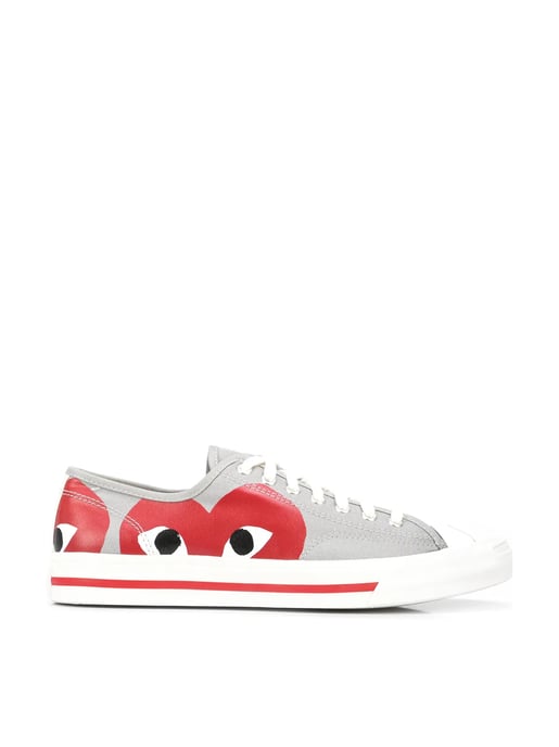 Comme des Garçons PLAY x Converse Jack Purcell Sneakers - Image 1