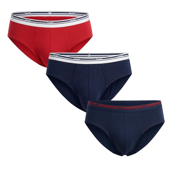 Pakket van 3 Heren Katoenen Boxershorts Klassieke Kleuren D309BB - Image 1