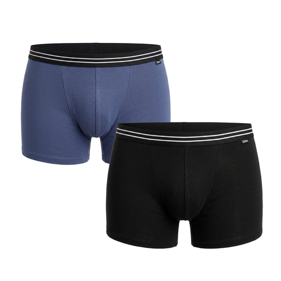 Verpakking van 2 Herenshorts van Elastisch Katoen D6578 - Image 1