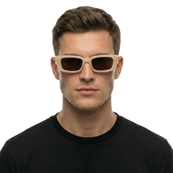 Rechthoekige Zonnebrillen voor Mannen en Vrouwen PERI056S24PLA0011764 - Image 6