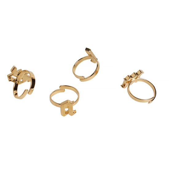 Set van 4 Ringen met Logo Letters PMOC015E23MAT0017676 - Image 4