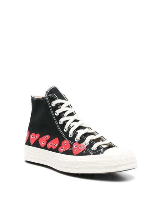 Comme des Garçons PLAY x Converse Chuck 70 Hi-sneakers - Image 2