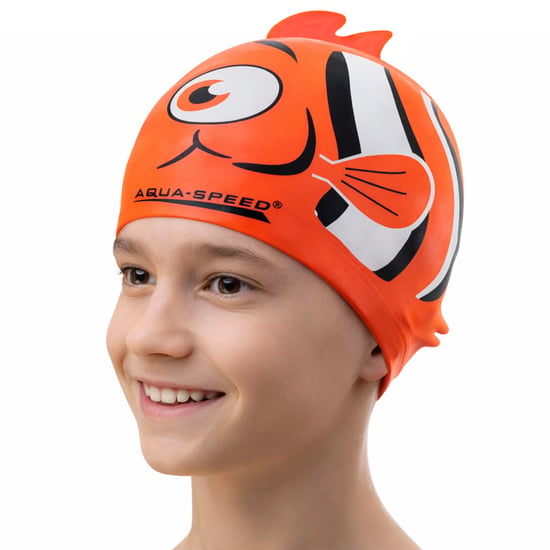 Jongens Nemo Patroon Zwemkap | Siliconen 3D Print Eenvoudig Pasvorm Zwemkap voor Kinderen - Image 3