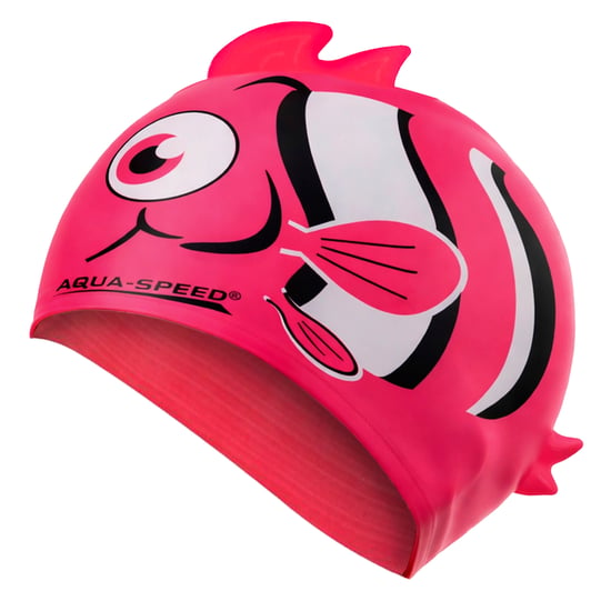 Jongens Nemo Patroon Zwemmuts | Siliconen 3D Print Gemakkelijke Pasvorm Zwemmuts voor Kinderen - Image 1