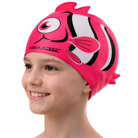 Jongens Nemo Patroon Zwemmuts | Siliconen 3D Print Gemakkelijke Pasvorm Zwemmuts voor Kinderen - Image 3