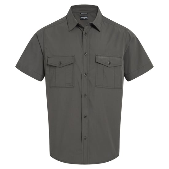 Craghoppers Heren Kiwi II Shirt Met Korte Mouwen (Cederhout) - Image 1