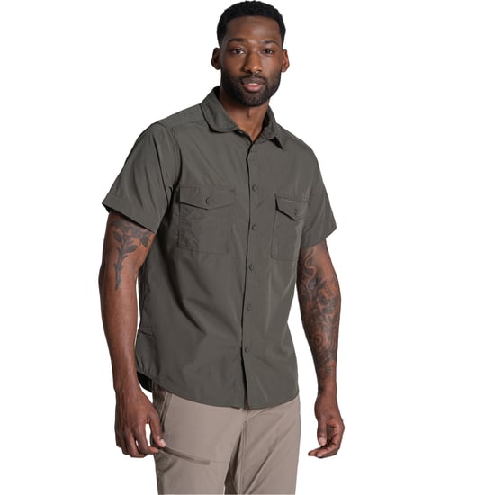 Craghoppers Heren Kiwi II Shirt Met Korte Mouwen (Cederhout) - Image 3