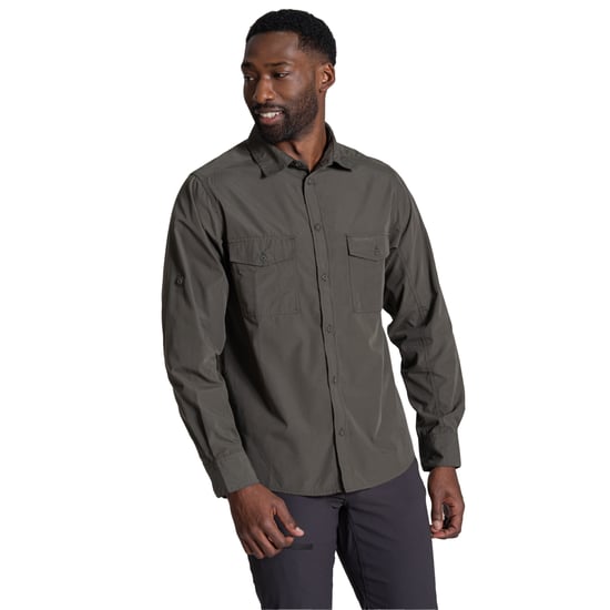 Craghoppers Heren Kiwi II shirt met lange mouwen (Cederhout) - Image 3