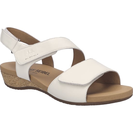 JOSEF SEIBEL Dames Sandaal Fleur 01 in wit - Image 1