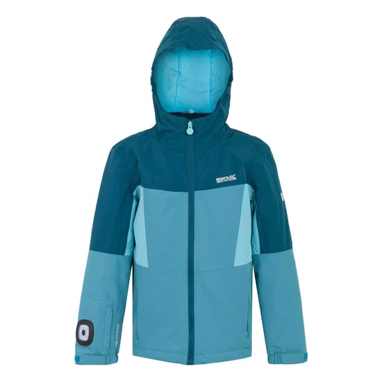 Regatta Kinderen/Kinderen Beamz geïsoleerde waterdichte jas (Marokkaans Blauw/Storm Blauw/Noords Blauw) - Image 1
