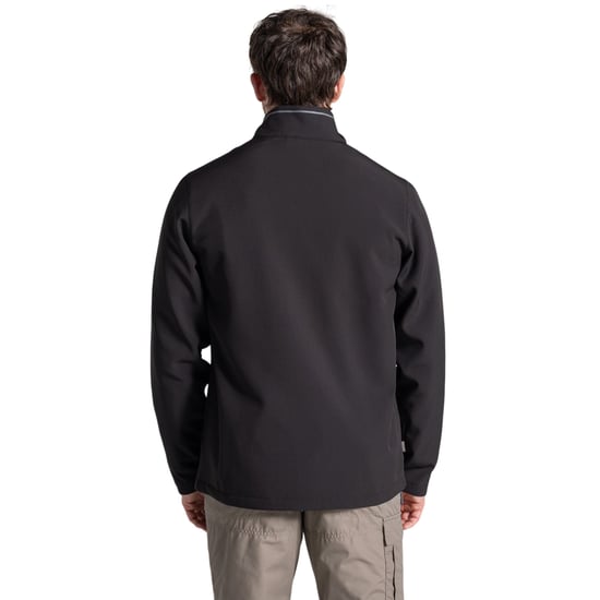 Craghoppers Heren Expert Basecamp II Soft Shell Jas (Zwart) - Image 2