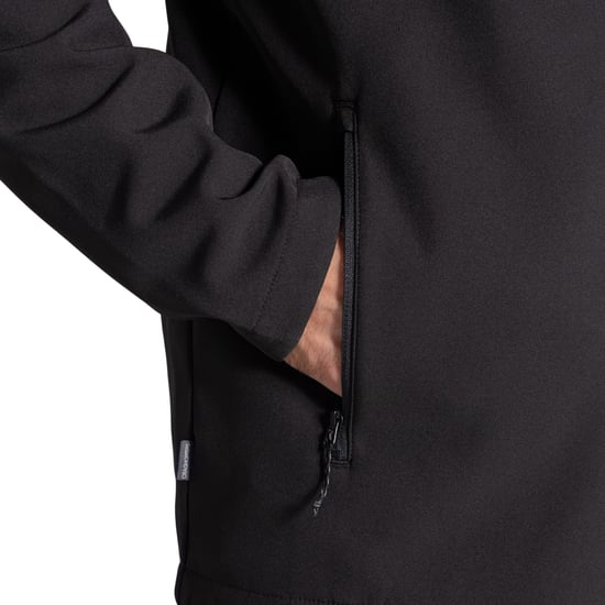 Craghoppers Heren Expert Basecamp II Soft Shell Jas (Zwart) - Image 4