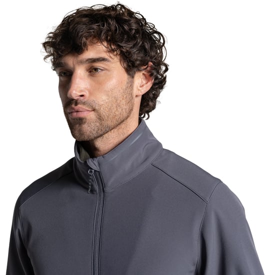 Craghoppers Heren Expert Basecamp II Soft Shell Jas (Koolstofgrijs) - Image 3