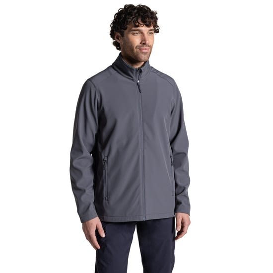 Craghoppers Heren Expert Basecamp II Soft Shell Jas (Koolstofgrijs) - Image 4