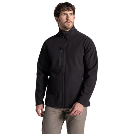 Craghoppers Heren Expert Soft Shell-jasje (Zwart) - Image 4