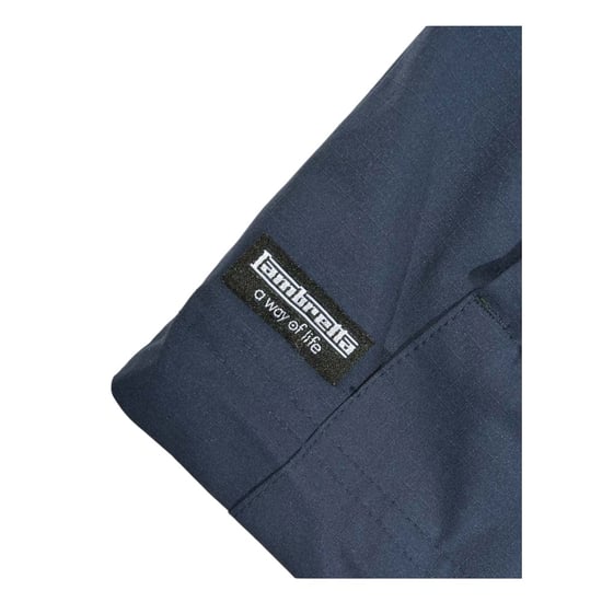 Lambretta Heren Ripstop Hoodie Jas (Navy) - Image 4