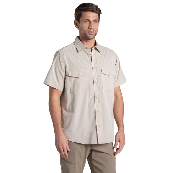 Craghoppers Heren Kiwi II Shirt Met Korte Mouwen (Havermout) - Image 1
