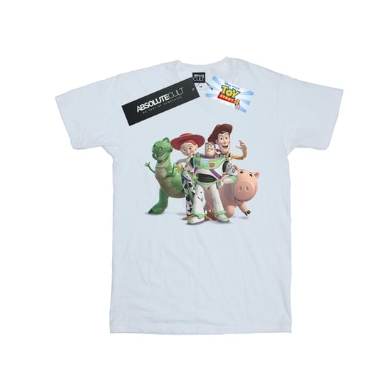 Disney Heren Toy Story 4 Groep T-Shirt (Wit) - Image 1