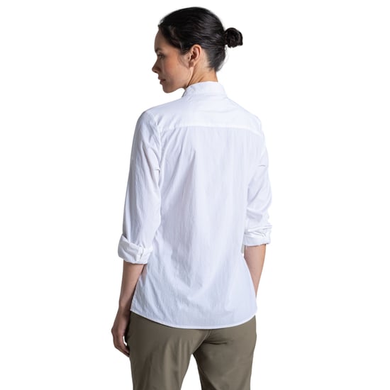 Craghoppers Dames/Dames Alma Nosilife Shirt Met Lange Mouwen (Wit) - Image 2