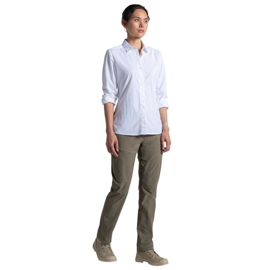 Craghoppers Dames/Dames Alma Nosilife Shirt Met Lange Mouwen (Wit) - Image 4