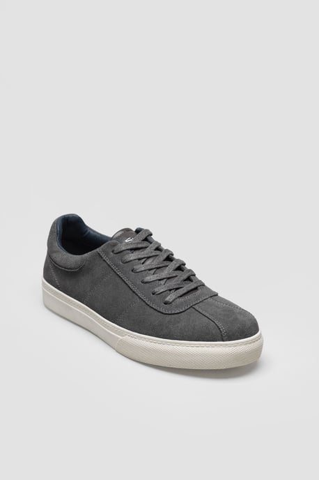 Ben Sherman Bentley II Suède Heren Grijze Sneakers - Image 1