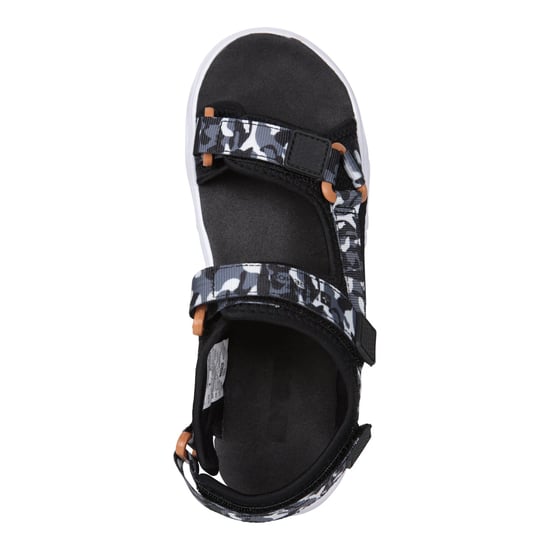 Mountain Warehouse Kinderen/Kinderen Ripple Camo Lichtgewicht Verstelbare Buitensandalen (Zwart) - Image 4
