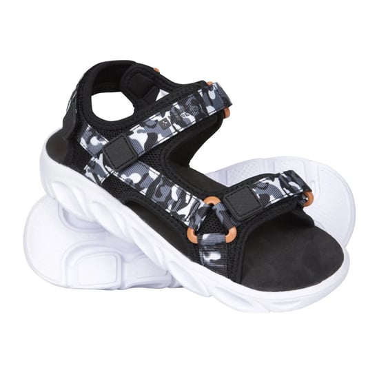 Mountain Warehouse Kinderen/Kinderen Ripple Camo Lichtgewicht Verstelbare Buitensandalen (Zwart) - Image 6