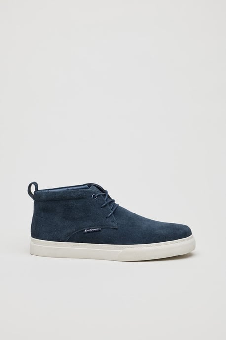 Ben Sherman Parkway Suède Heren Navy Boots - Image 2