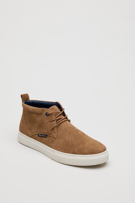 Ben Sherman Parkway Suède Heren Tan Boots - Image 1
