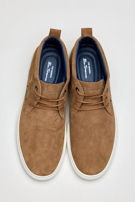 Ben Sherman Parkway Suède Heren Tan Boots - Image 4