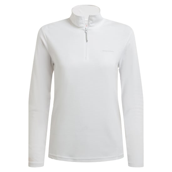 Craghoppers Dames/Dames Nosilife Half Zip Top (Wit) - Image 1