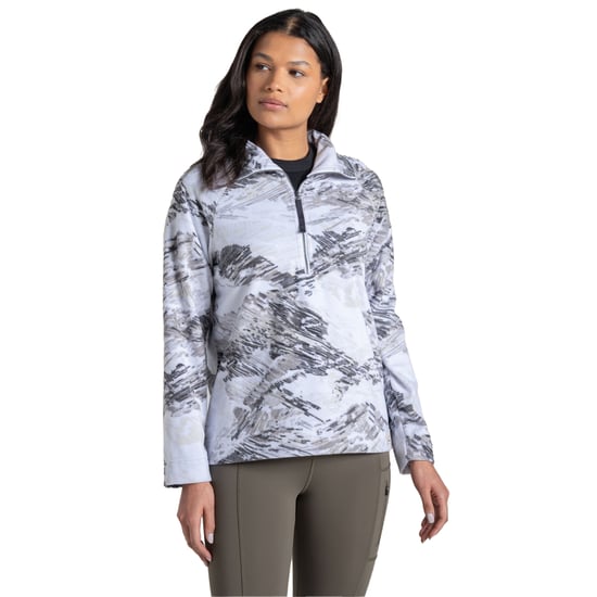 Craghoppers Dames/Dames Annjela Half Zip Fleece (Wit) - Image 3