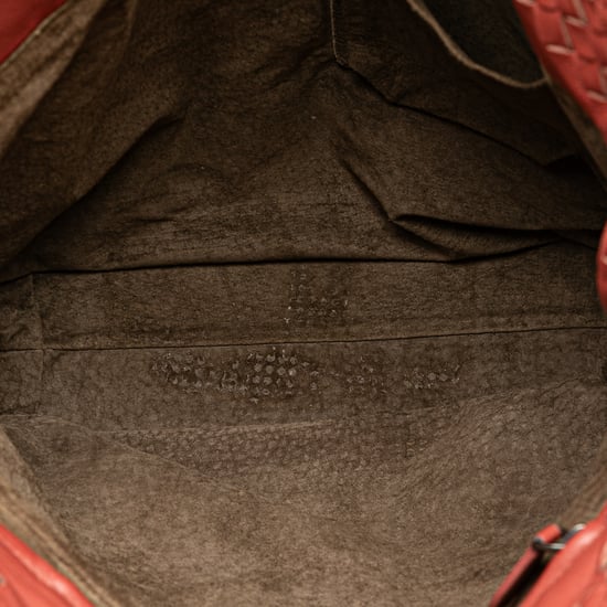 Intrecciato Leren Tote - Image 4