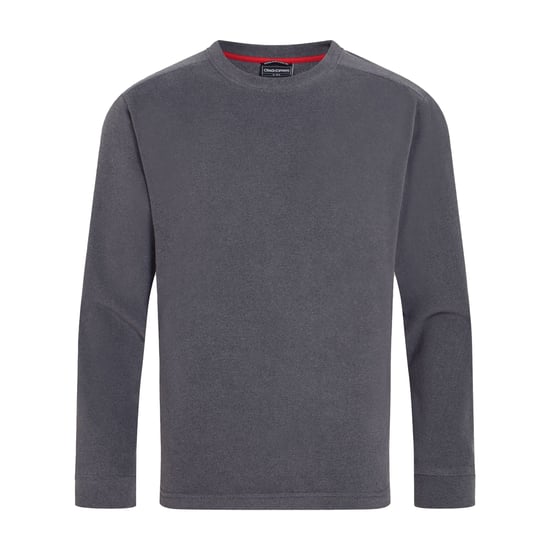 Craghoppers Heren Corey Fleece Top (Black Pepper Marl) - Image 1
