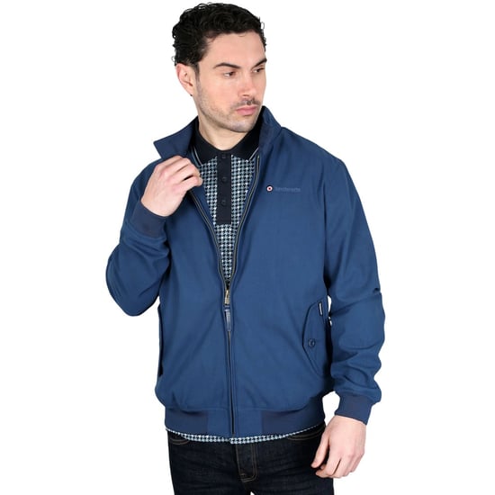 Lambretta Heren Target Waterafstotende Hoodie (Donkerblauw) - Image 6