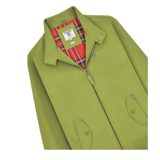 Lambretta Heren Target Waterafstotende Hoodie (Olijf) - Image 3