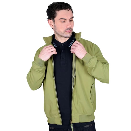 Lambretta Heren Target Waterafstotende Hoodie (Olijf) - Image 6