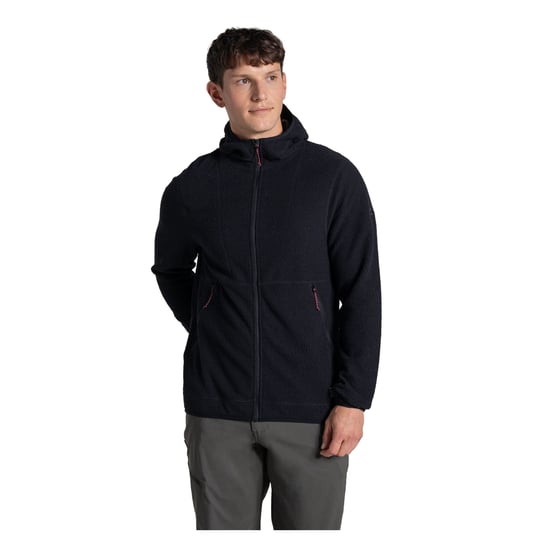Craghoppers Heren Compresslite Capuchon Fleece Jacket (Zwart) - Image 4