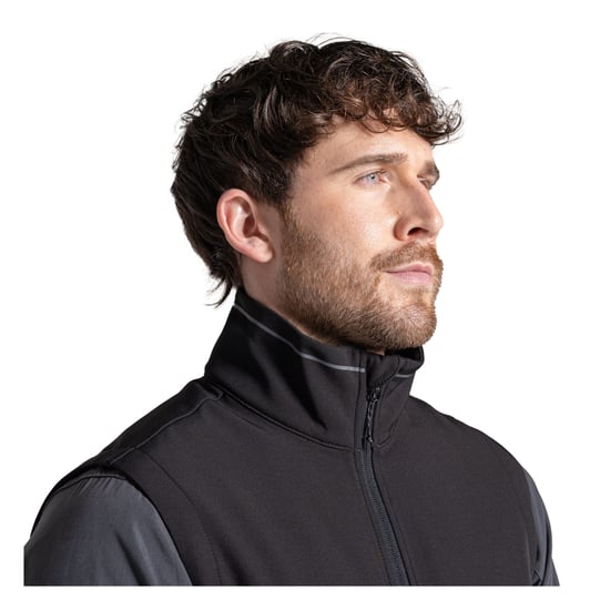 Craghoppers Heren Expert Basecamp II Softshell Gilet (Zwart) - Image 3